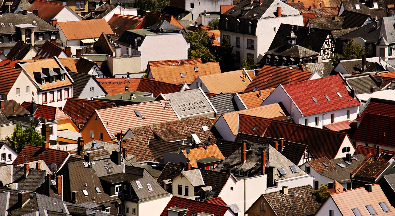 city, roofs, house roofs