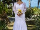 brides, marriage, beach, women, white dress, nature, woman, grooms, dress, bouquet