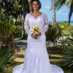 brides, marriage, beach, women, white dress, nature, woman, grooms, dress, bouquet